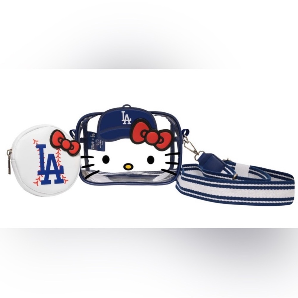 Hello Kitty LA Dodgers Kids Bag - Blue and Red